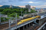 【幸せ列車】 6月のドクターイエロー福山駅到着 広島県福山市